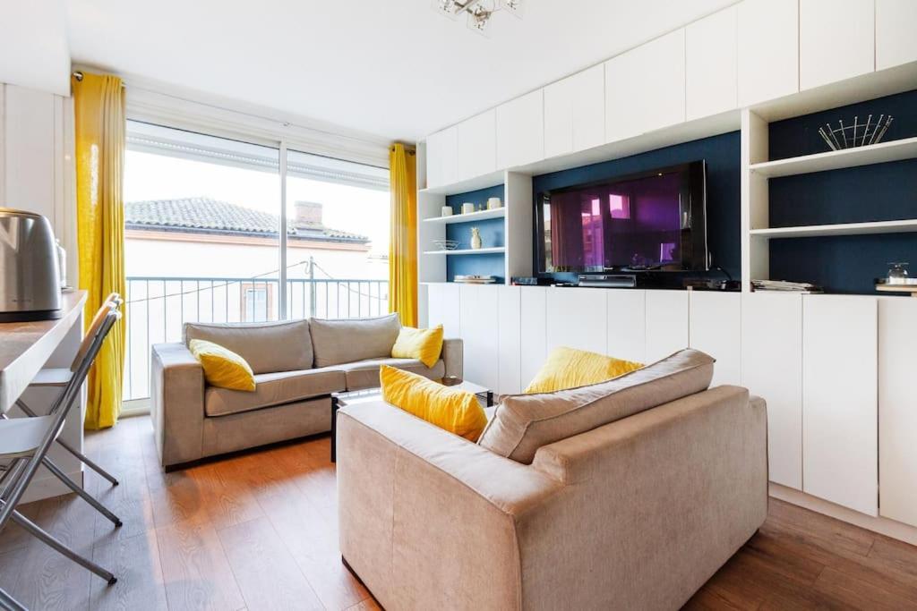 Double Appartement, Saint Michel, Parking, Wifi Тулуза Екстериор снимка